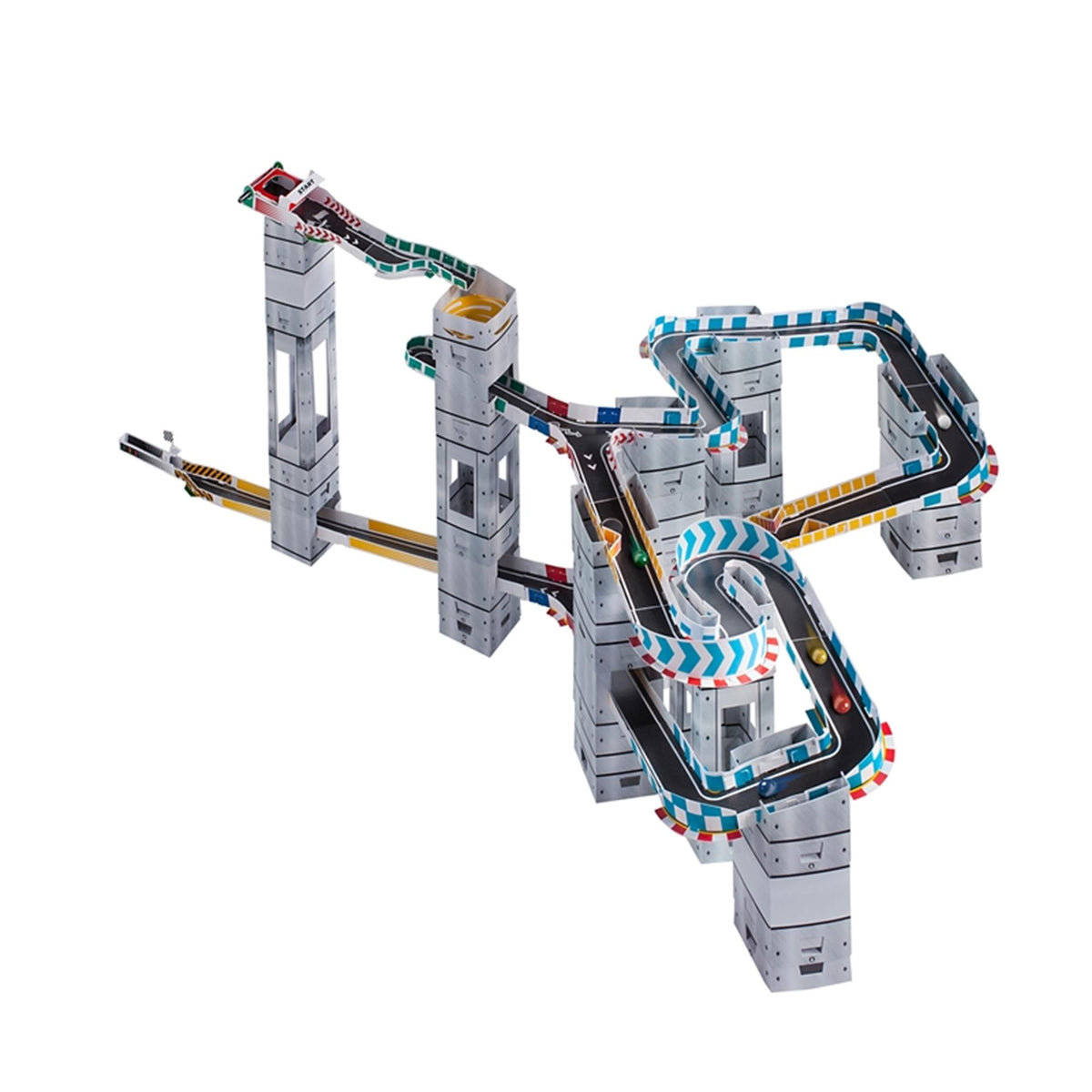 Juego de iniciación pista de mármol Marble racetrax 24 hojas 4m