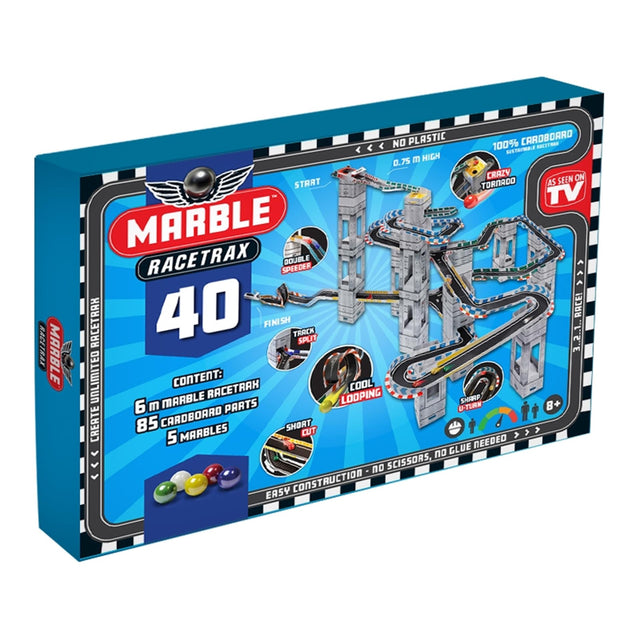 Juego circuito mármol racetrax 40 hojas 6m