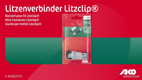 Productos Ako conector de cable litzclip acero inoxidable 3mm 10 piezas