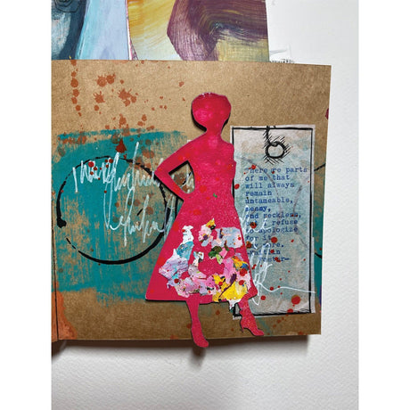 Ranger ink ranger • dina wakley media chipboard da forma a las mujeres