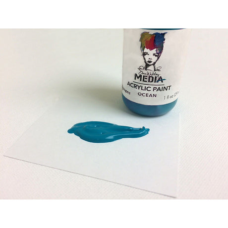 Ranger ink ranger • dina wakley media pintura acrílica de cuerpo pesado océano