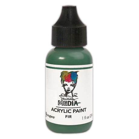 Ranger ink ranger • dina wakley media pintura acrílica de cuerpo pesado abeto 29ml