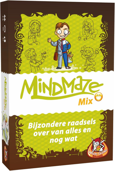 Mezcla de laberinto mental de juegos de duendes blancos