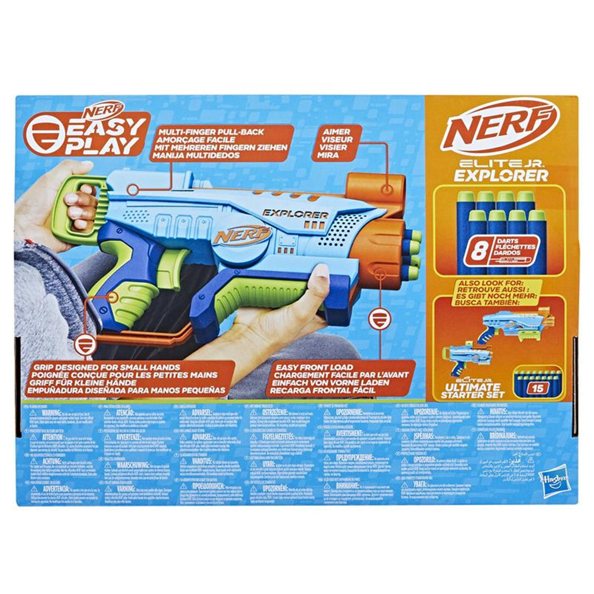 Nerf elite junior explorer - blaster de juguete