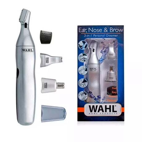 WAHL Nariz Trimmer Cabeza triple seca húmeda