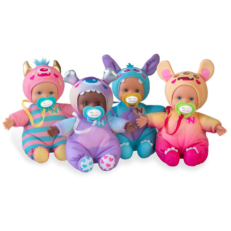Muñeco Nenuco amigos monstruo 15cm con chupete