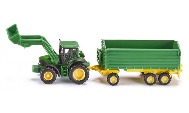 Siku 1843 John Deere con remolque 1:87