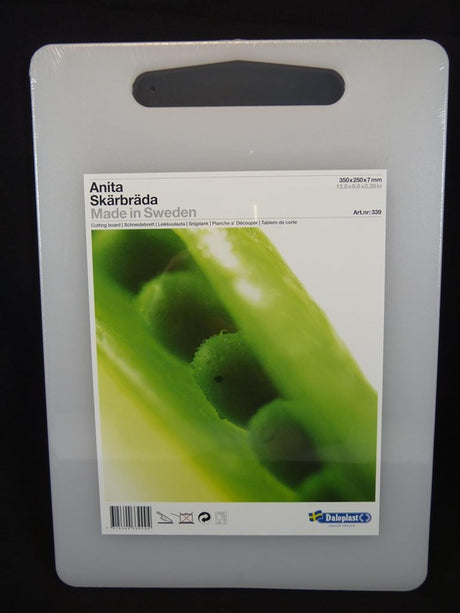 Tabla de cortar duoplast plástico anita natural 35x25x0,7cm