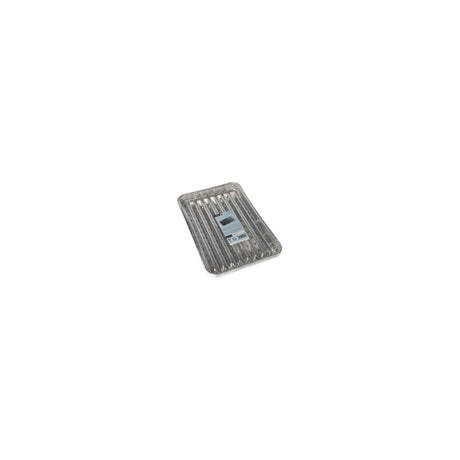 Bandejas para parrilla de aluminio Papstar, paquete de 5, 34,5x22,4