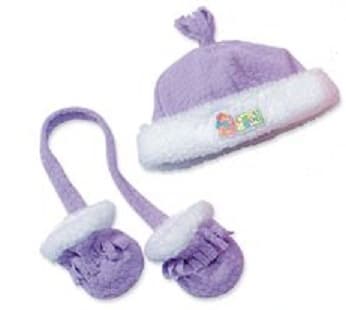 Zapf Creations gorro de invierno chou chou rosa-amarillo de zapf