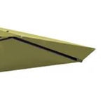 Sombrilla Madison elba push-up 300cm verde salvia
