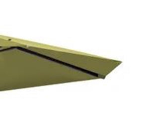 Sombrilla Madison elba push-up 300cm verde salvia