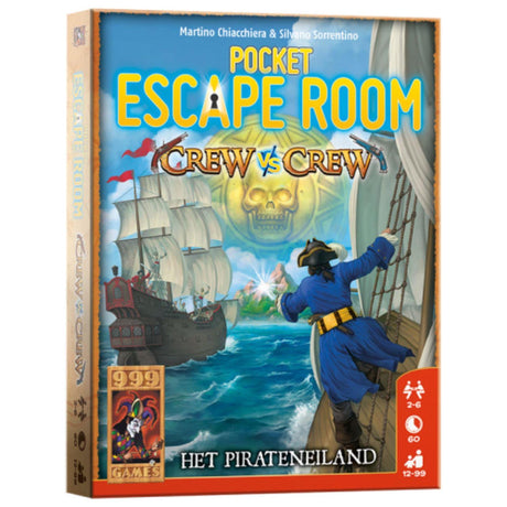 999games Acertijo de tripulación contra tripulación de sala de escape de bolsillo de 999 juegos