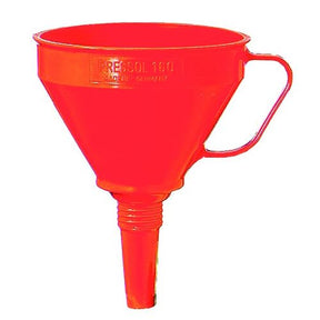 Embudo Pressol ø 160mm con tamiz, caño recto y asa