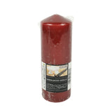 Vela perfumada sándalo vainilla 6 x 17 cm | 16 piezas