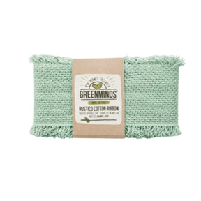 Cinta Greenminds rústica menta 2 m | 30 piezas