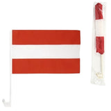 Bandera de coche Austria 29 x 45 cm | 300 piezas