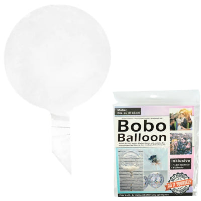 Globo Bobo rellenable 40 cm | 24 piezas