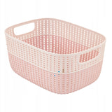 Cesto para la ropa sucia Keeper rosa 29 cm 6,8 l | 6 piezas
