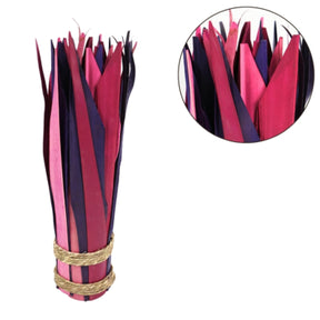 Manojo de hojas secas rosa violeta 35 cm | 48 piezas