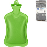 Bolsa de agua caliente Relaxdays verde 2 l | 6 piezas