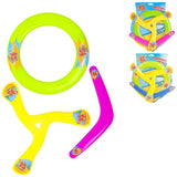 Juego de frisbee volador Sun fun 30 cm surtido juego de 3 | 12 piezas