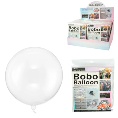 Globo Bobo rellenable 40 cm | 24 piezas