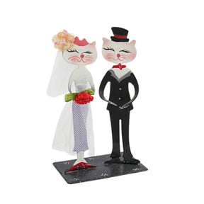 Estatua de gatos casados ​​10 cm | 72 piezas