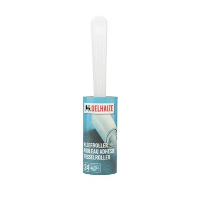 Rodillo adhesivo Delhaize 24 hojas | 24 piezas