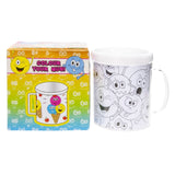 Duckiez colorea tu propia taza smiley 10 cm | 24 piezas