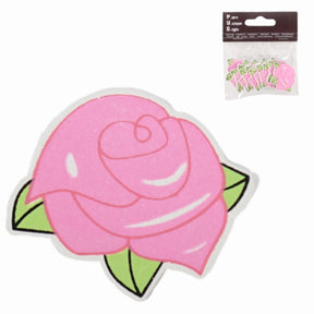 Decoración rosas madera 3 cm juego de 10 | 48 piezas