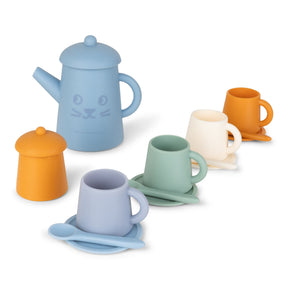 Tonos puros | juego de té multicolor