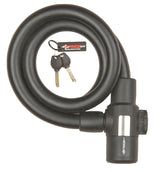 Candado de cable Buzaglo python lock 15mmx90cm, con soporte