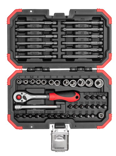 Gedore r33003051 | juego de puntas 1 4'' | en bmc | 51 uds. - 3301350