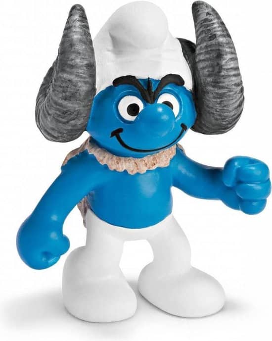 Schleich Pitufo Carnero 5,5 cm de alto 20720