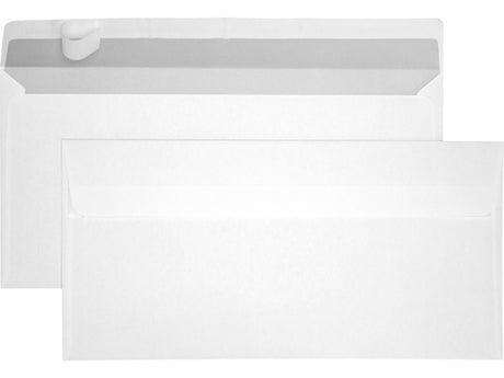 Sobres ayuntamiento 110x220 dl servicio tira adhesiva blanca 80gr 25 piezas autoadhesivo