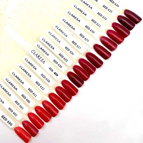 Claresa Esmalte Gel UV LED 5ml Rojo 411 Sunny Garden