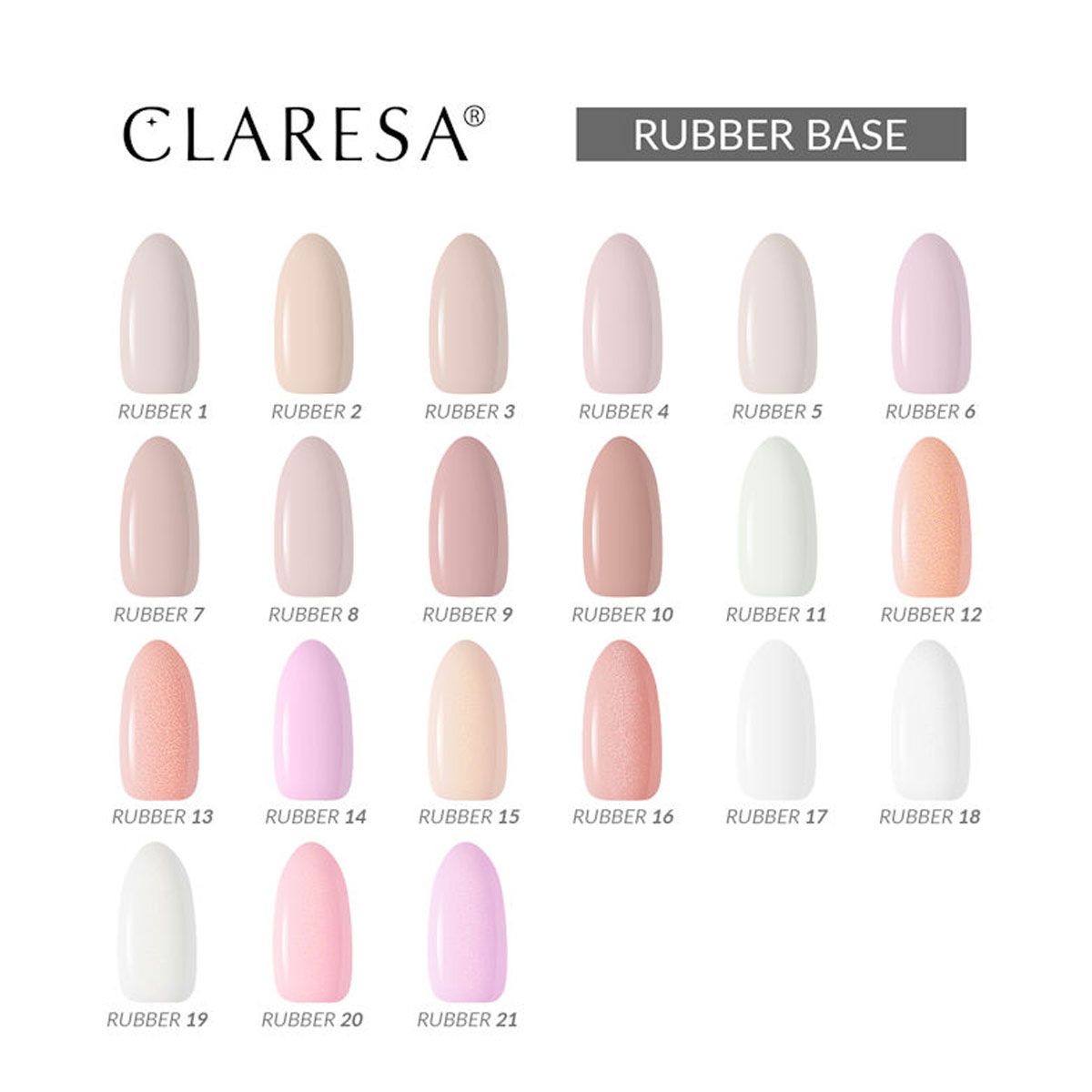 Claresa base goma 5ml 8