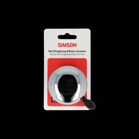 Rema tip top países bajos b.v. campana simson dingdong mediana cromada 60mm