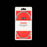 Cable interior freno simson universal acero inoxidable