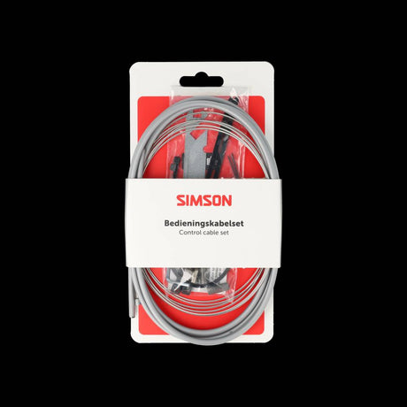Juego de cables de cambio Simson nexus 4 7 8 acero inoxidable - gris