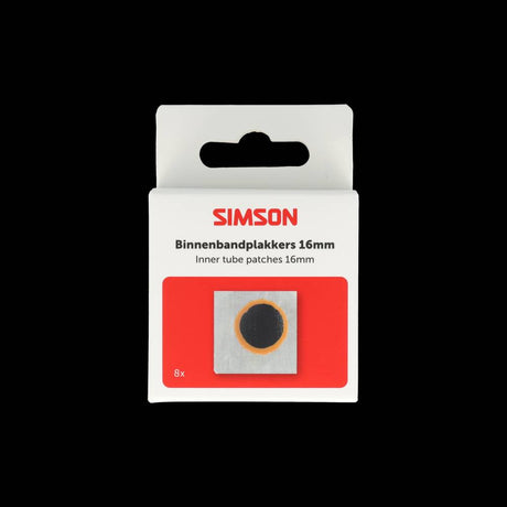 Simson parches para cámara de aire 16mm 8uds