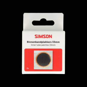 Simson parches para cámara de aire 33mm 8uds