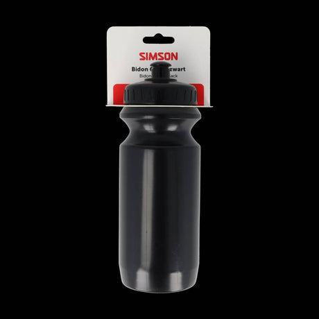 Botella de agua Simson 600ml negra