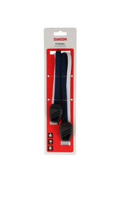Carpeta trío Simson 60cm - negro azul blanco