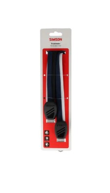 Carpeta trío Simson 71cm - negro azul blanco