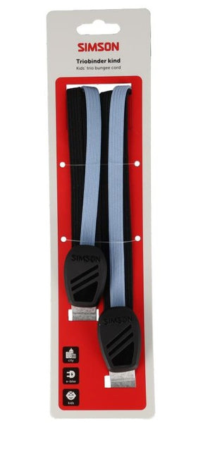Carpeta Simson trio boy 24i - negro azul
