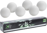 Pelotas de tenis de mesa xq max 40mm 6 piezas blanco