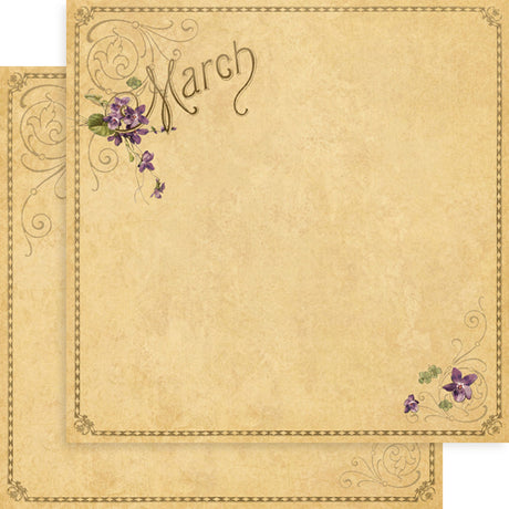Graphic45 • Papel doble cara 30.5x30.5cm x1 base de marcha