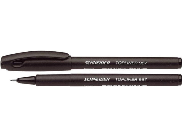 Escritura fina Kangaro 967 0,4 mm negro 10uds